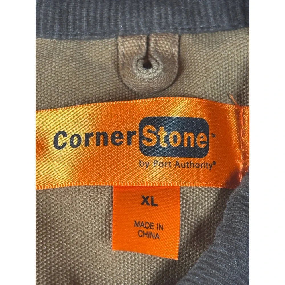 CornerStone Mens Work Jacket Brown CPS‎ Energy CEO Customer Care Expert XL